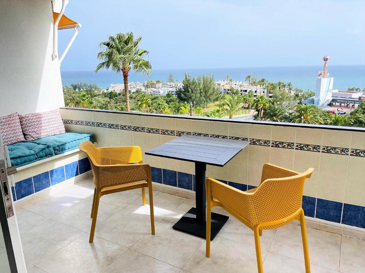 Meerblick Beach-Apartment Monte Rojo San Agustín Zewnętrze zdjęcie